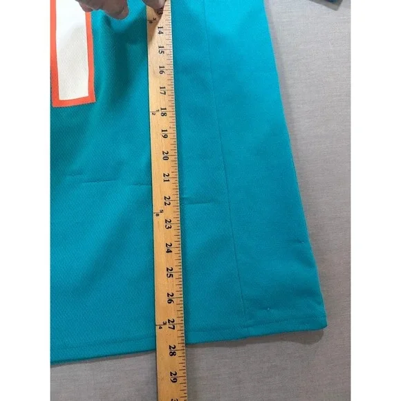 Miami Dolphins NFL Number 1 Tagovailoa NFLPA Jersey XL Blue Short Sleeve - Picture 9 of 9